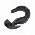 3/8" (9 Mm) Shock Cord Hook - Black Plastic 